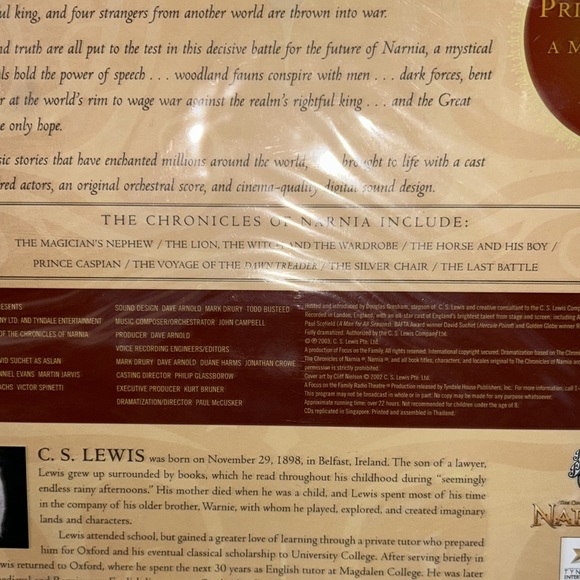 The Chronicles of Narnia 19 CD Set - Picture 10 of 11